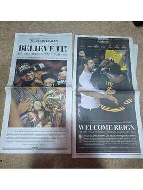 Cleveland Cavaliers Championship Plain Dealer